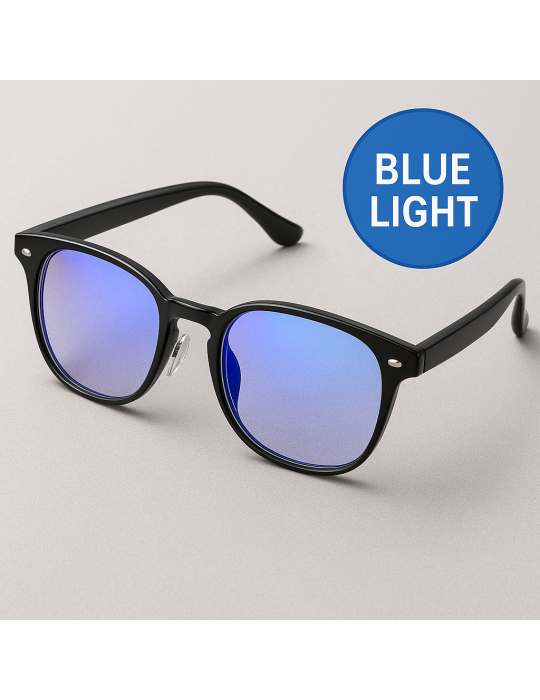 Gafas Filtro Luz Azul Unisex, Antifatiga y Anti-Azules para Gaming y Lectura